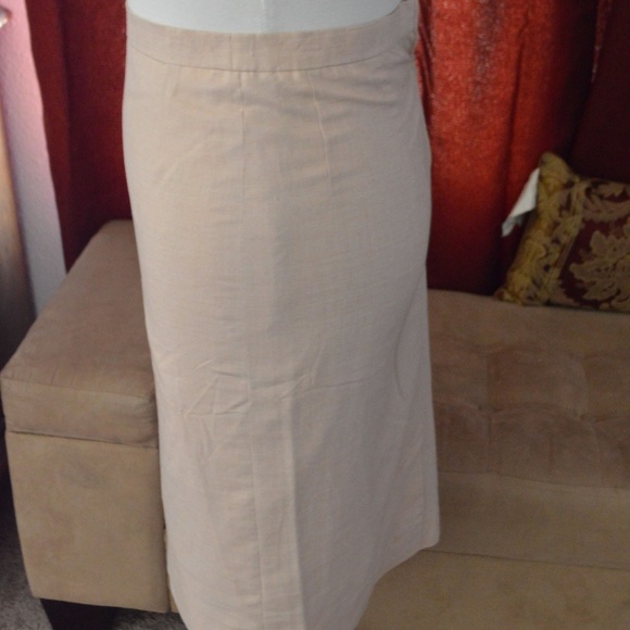 Vintage Linen Pencil Skirt - Size 10/12 - Picture 5 of 5